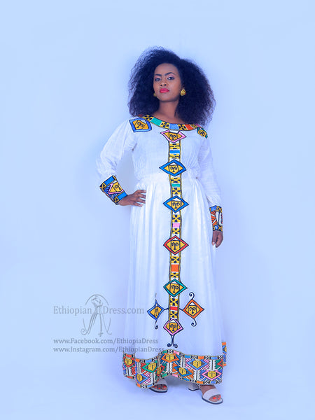 Traditional Habesha Dress – Ethiopian Dress