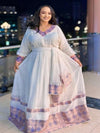 Exquisite Habesha Dress Modern Habesha Kemis Traditional Eritrean/Ethiopian dress for All Habesha Events 002