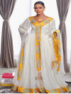 Habesha Dress Modern Habesha Kemis Ethiopian/Eritrean Dress 088