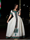 Habesha Dress Modern Habesha Kemis Ethiopian/Eritrean Dress 092