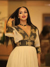 Habesha Dress Modern Habesha Kemis Traditional Eritrean/Ethiopian dress for All Habesha Events 007