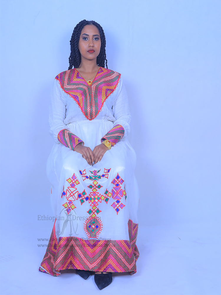 Traditional Habesha Dress – Ethiopian Dress