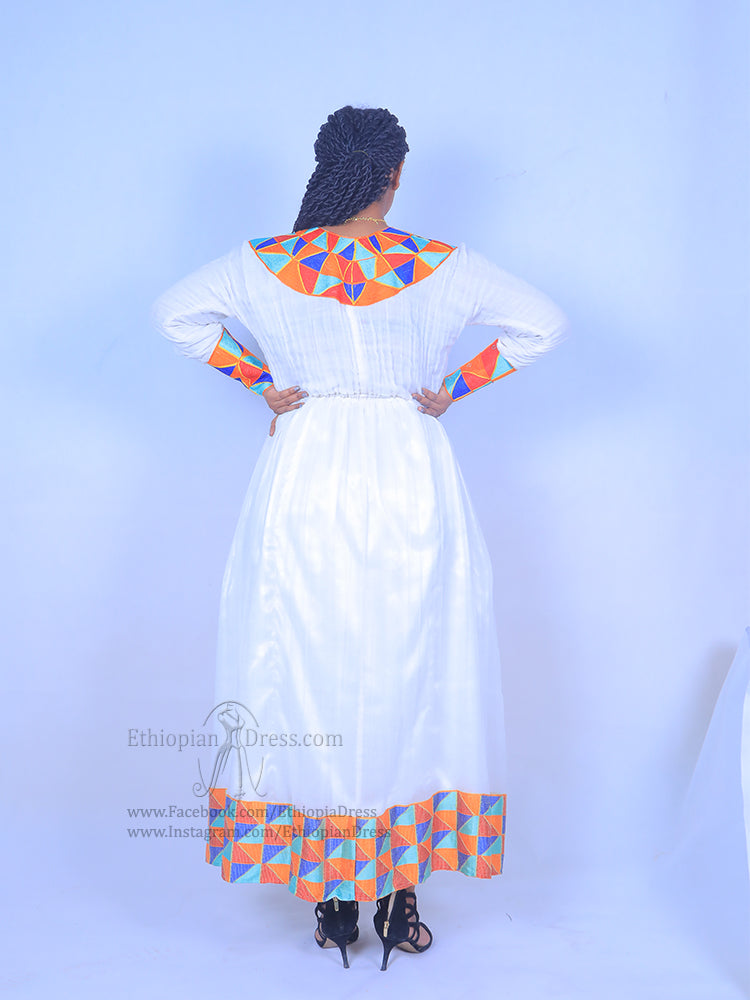 Traditional Habesha Dress Ethiopian Dress Traditional Habesha Dress Ethiopian Dress